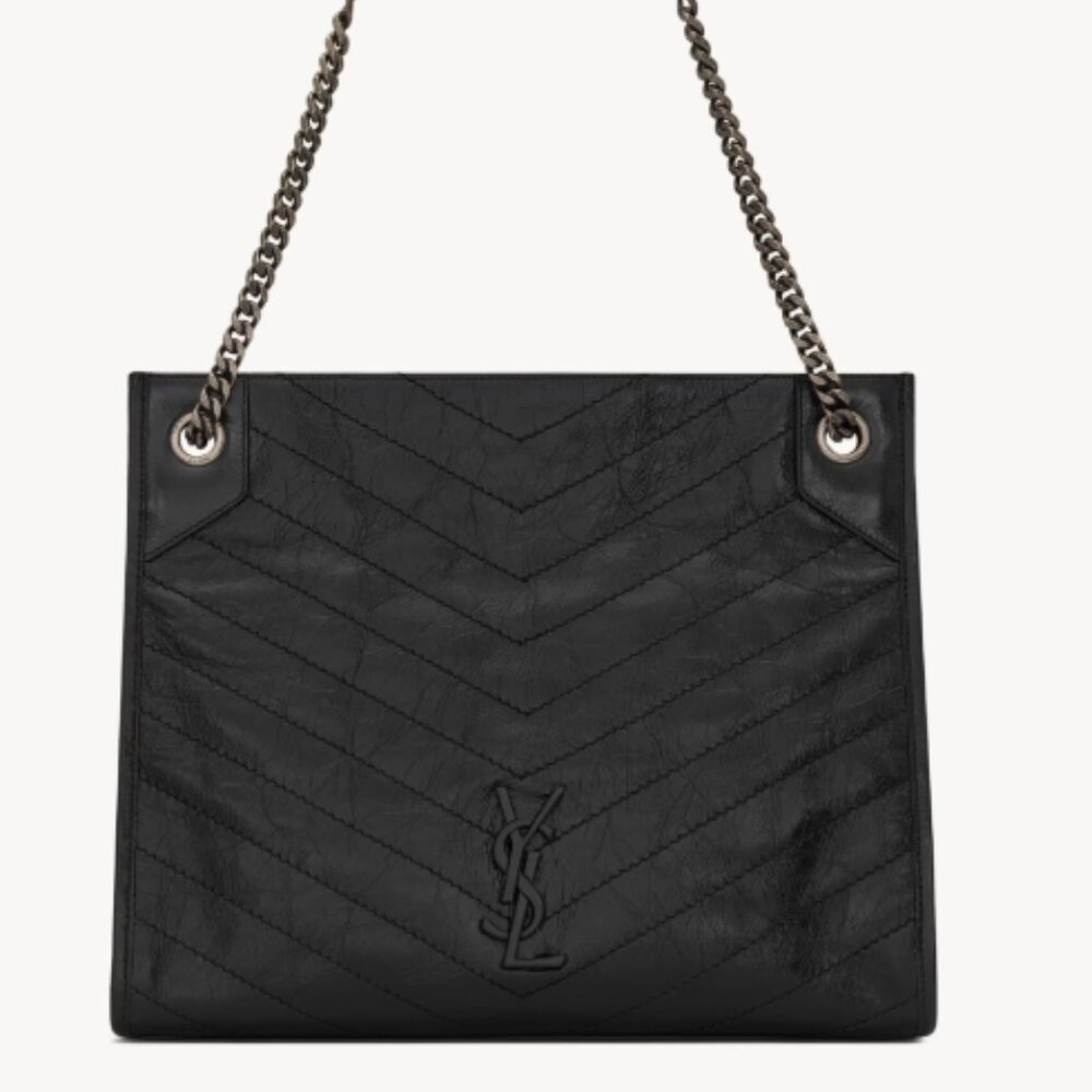 Saint Laurent Niki Shopping in Vintage Leather